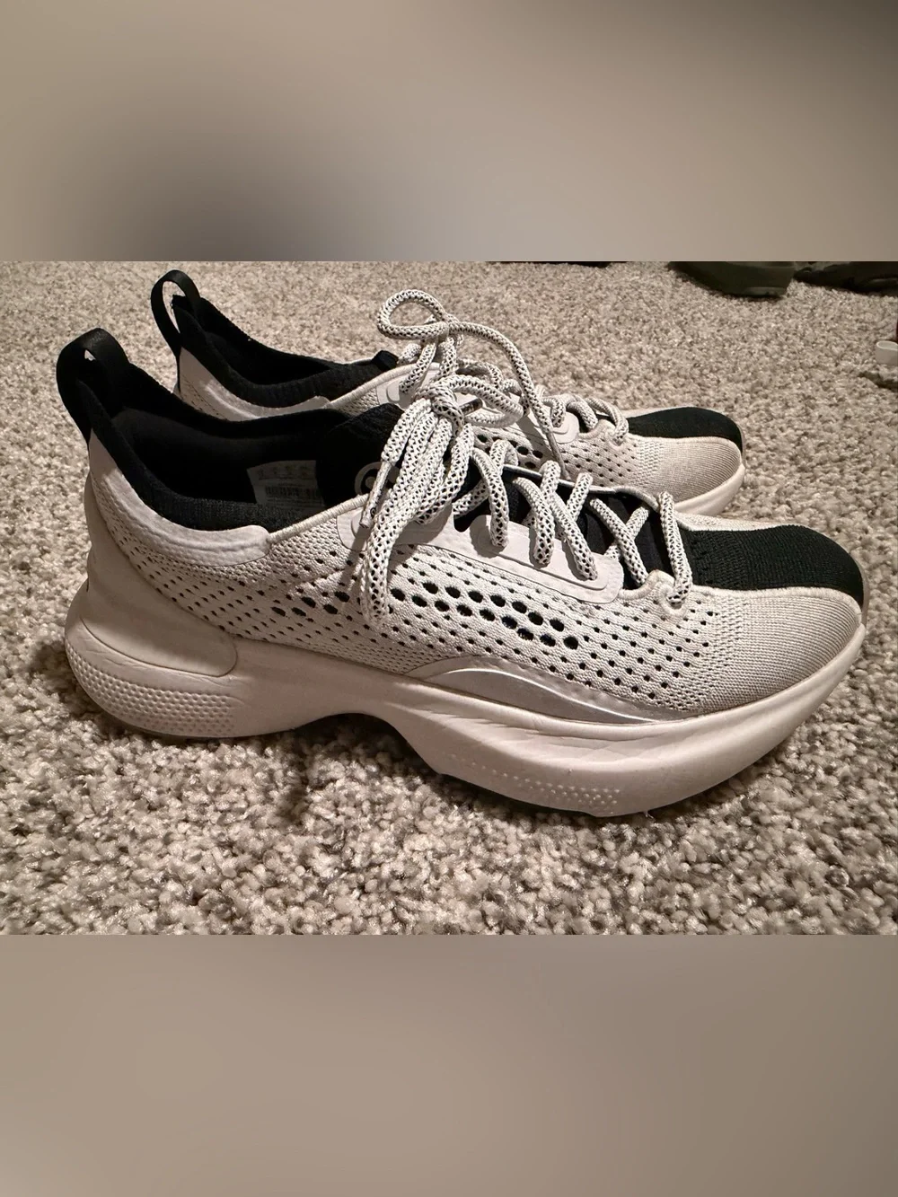 lululemon athletica White and Black Women's Athletic Shoes